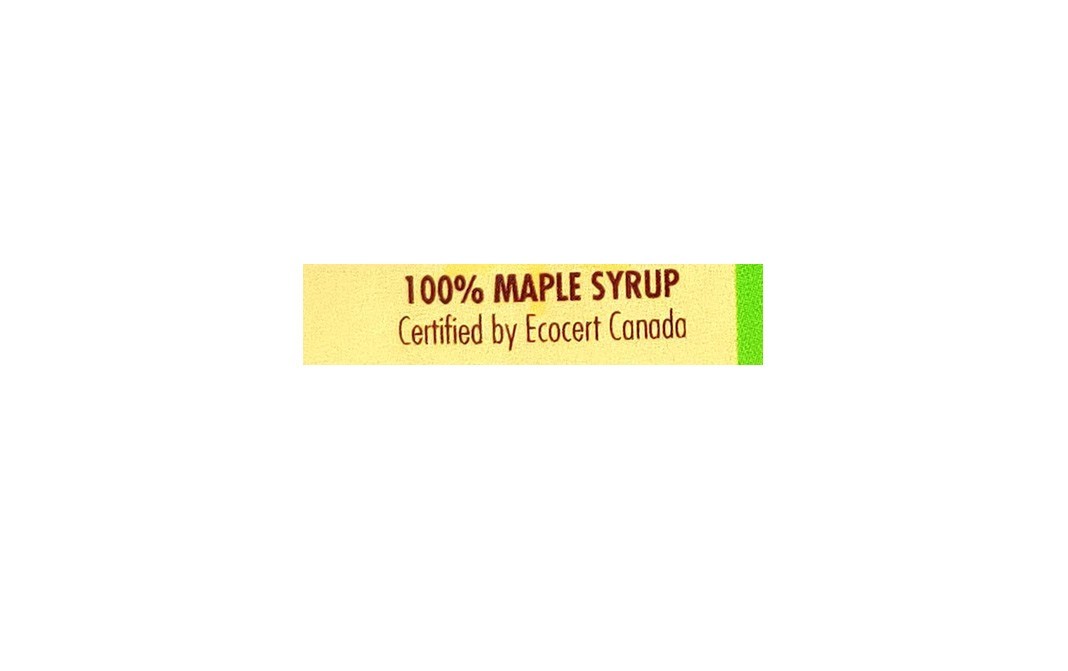 Maple Joe Pure Organic Maple Syrup   Glass Bottle  250 grams